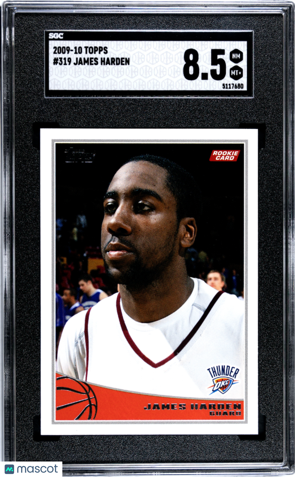 2009-10 Topps James Harden #319 SGC 8.5